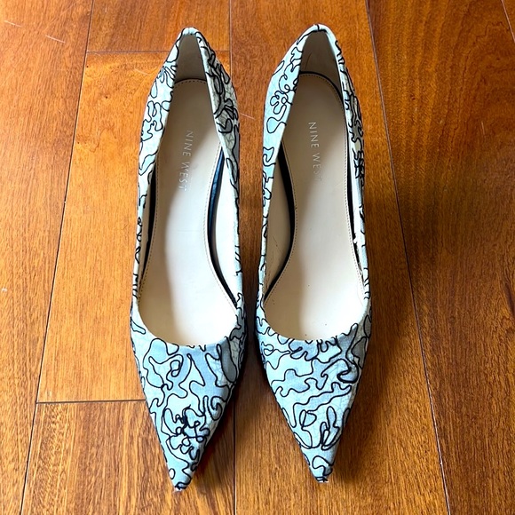 Nine West NWOT Women’s Black Barbe Pumps - Picture 3 of 16